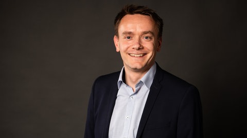 SWR-Reporter Sebastian Stollhof