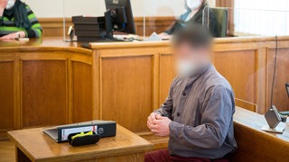 Der Angeklagte Andreas S. im Neunkirchnener Prozess um Jagdwilderei