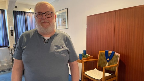 Die Freimaurerloge in Pirmasens öffnet sich.