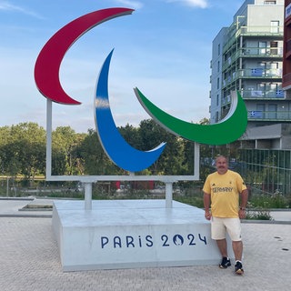 Techniker Udo Jung aus dem Kreis Kusel bei den Paralympics in Paris