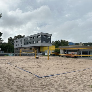 Beachvolleyball Platz an der RPTU Kaiserslautern