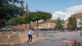 Umgestaltung des Alexanderplatzes in Zweibrücken in Planung