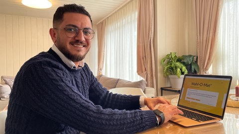 Suliman Belal ist danbar, dass auch seine Stimme bei der Bundestagswahl zählt.