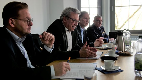 Foto (von links): Alexander Welter, Hans Kästner, Dr. Udo Gehring, Ralf Klein