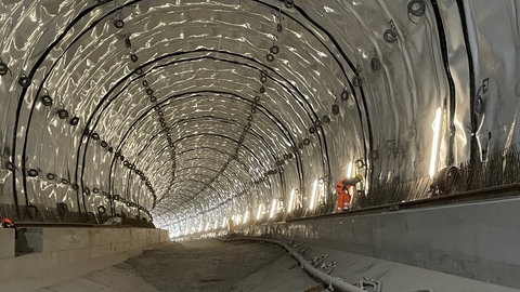 Teil der neuen Ortsumgehung von Imsweiler ist auch ein rund 400 Meter langer Tunnel. 