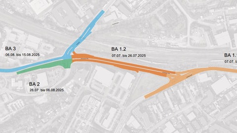 In Kaiserslautern werden über den Sommer mehrere Straßen saniert.
