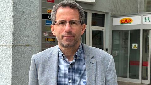 Markus Matheis ist Geschäftsführer vom Pirminius-Werk. Das Werk ist für den CAP-Markt in der Hallplatz-Galerie Zweibrücken verantwortlich.