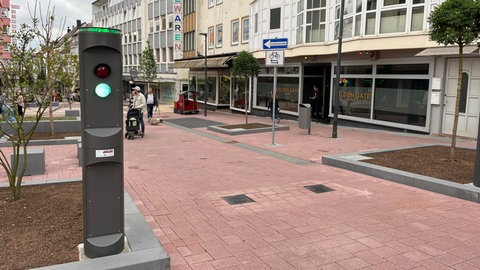 Die neu gestaltete Hauptstrasse in Pirmasens wurde eingeweiht.