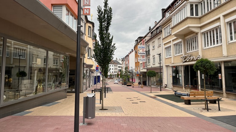 Die neu gestaltete Hauptstrasse in Pirmasens wurde eingeweiht.
