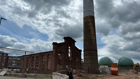 Auf dem Pfaff-Gelände in Kaiserslautern werden immer mehr Flächen erschlossen.