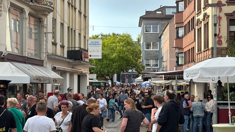 In Zweibrücken wird an diesem Wochenende das Stadtfest gefeiert. 