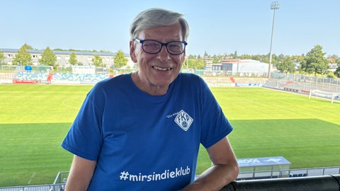 Ralf Maxstadt ist seit über 60 Jahren Fan des FK Pirmasens.