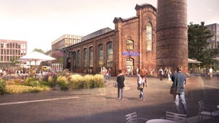 In den ehemaligen Fabrikgebäuden könnten Cafés, Restaurants und Veranstaltungsräume entstehen.