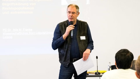 Privatdozent Dr. Nils M. Franke: Er beschäftigt sich viel mit der AfD und hat sich zum Vorfall in Gauersheim geäußert.