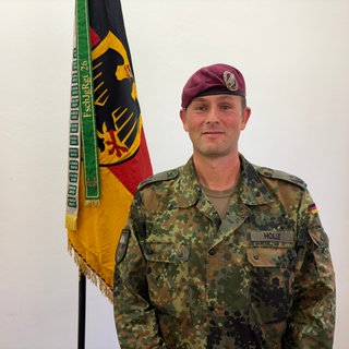 Der neue Kommandeur Martin Holle übernimmt seit Oktober das Fallschirmjägerregiment in Zweibrücken.