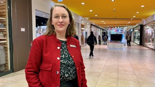Nicole Giese leitet die Shopping-Mall in der Innenstadt von Kaiserslautern. 