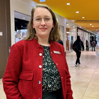 Nicole Giese leitet die Shopping-Mall in der Innenstadt von Kaiserslautern. 