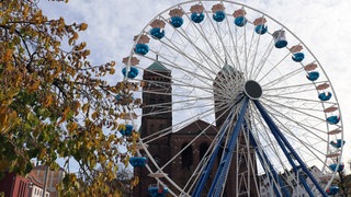 Riesenrad auf dem Novembermarkt in Pirmasens