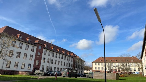 Die Kasernengebäude auf dem Bundeswehrgelände in Zweibrücken Niederauerbach werden zum Teil abgerissen und neu gebaut werden. 