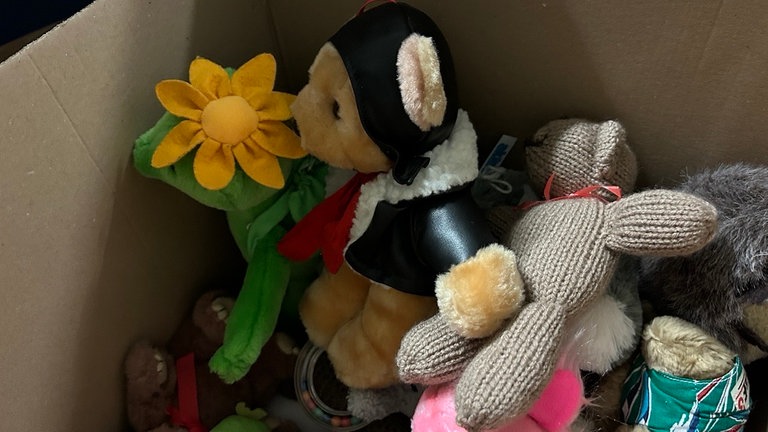 Kartonweise Kuscheltiere: Da findet sich für alle das perfekte Weihnachtsgeschenk.