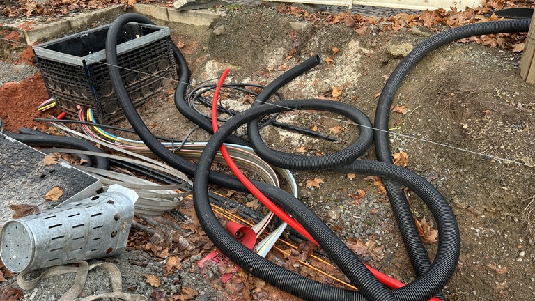 In der Innenstadt Kaiserslautern wurden zahlreiche Leitungen und Kabel neu verlegt. Und das auch für Fernwärme.