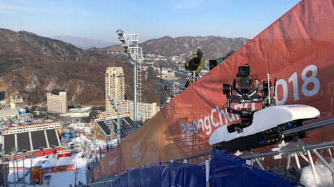 Kameraschienen von RTS aus Winnweiler kommen bei den Olympischen Winterspielen zum Einsatz.