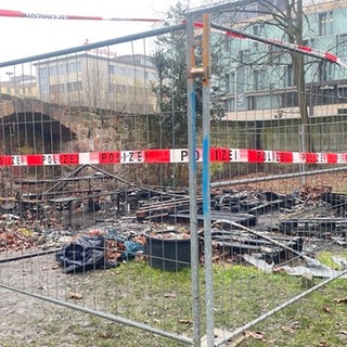 Brand von Kälte-Iglus für Obdachlose in Kaiserslautern