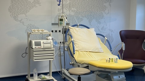 Kreißsaal im Nardini Klinikum in Landstuhl