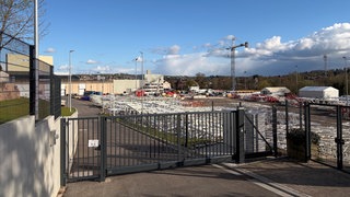 Neue Zufahrt zum Werk des Kranbauers Tadano in Zweibrücken