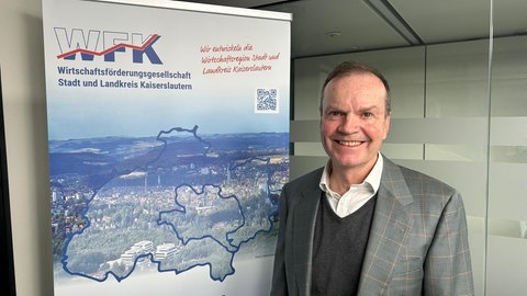 Philip Pongratz, der Geschäftsführer der Wirtschaftsförderung Kaiserslautern