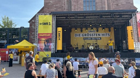 Die SWR1-Bühne auf dem Alexanderplatz