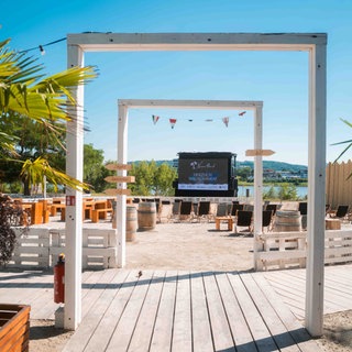 Der Strand in Neuwied | Strandbars in Rheinland-Pfalz