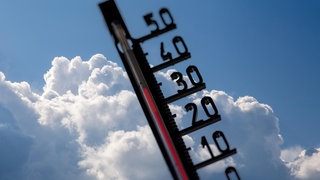 Thermometer mit 35 Grad Anzeige: Die Stadt Koblenz kämpft gegen die Hitze