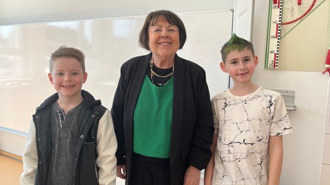 Seit 25 Jahren setzt sich die Psychologin Helga Thieroff für die Förderung von hochbegabten Kindern wie Tim und Michel ein.