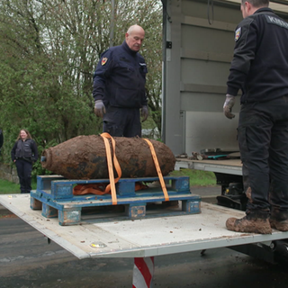 Entschärfer vom Kampfmittelräumdienst sind - wie hier in Gerolstein - fast täglich im Einsatz.
