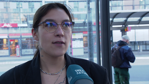 Laura Juric fährt seit drei Jahren zum ersten Mal wieder mit öffentlichen Verkehrsmitteln.