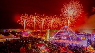 2024 ging das Techno-Festival Nature One mit einem Feuerwerk zu Ende.