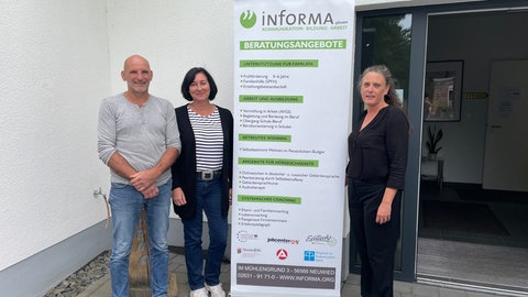 Die Geschäftsleitung des Inklusionsbetriebs InForma in Neuwied