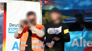 Ordner bei AfD-Veranstaltung im Westerwald