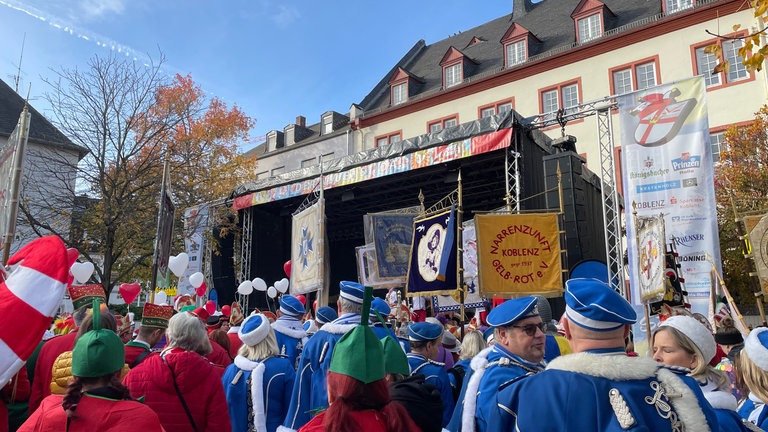 Eröffnung der Karnevalssession 2026 auf dem Münzplatz in Koblenz