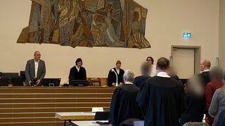 Prozess Landgericht: Verurteilt wurden fünf Männer, weil sie einen Reisebus überfallen haben. 