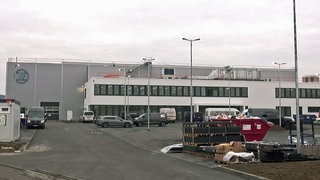 Die Baustelle des ZF Neubaus in Niederzissen