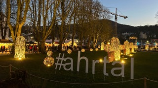 Die "Uferlichter" in Bad Neuenahr-Ahrweiler sind noch bis zum 11. Januar.