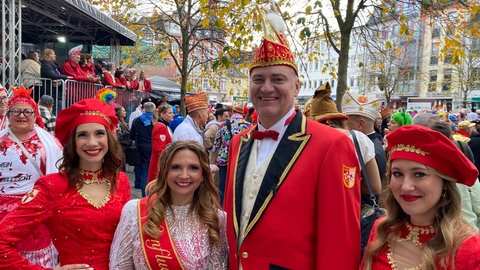 Prinz Oli der närrische Zeitungsjung und Confluentia Ricarda