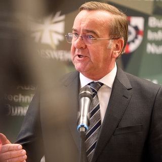 Verteidigungsminister Pistorius zu Besuch beim BAAINBw in Koblenz.