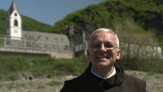 Pater Eryk Kapala kümmert sich im Kloster Bornhofen um die Wallfahrten.