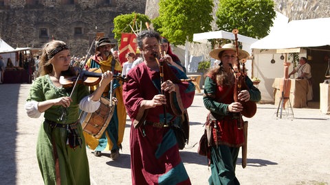 Historienspiele auf der Festung Ehrenbreitstein (Archivbild)