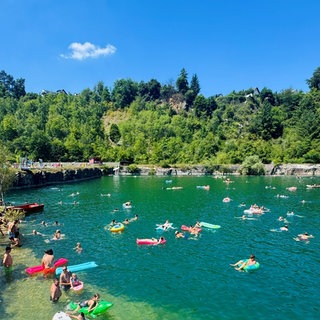 Der Baggersee in Diez