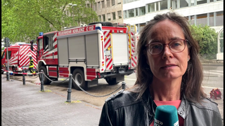 In Koblenz ist eine Gasleitung beschädigt worden. SWR-Reporterin Heike Löser berichtet von vor Ort.