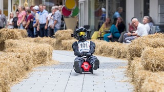 Bobbycar-Rennen in Hachenburg